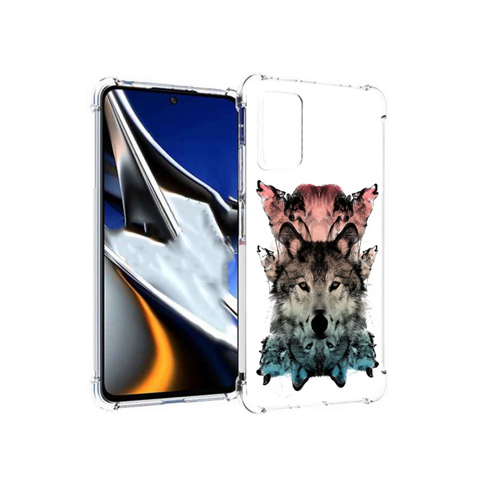 

Чехол MyPads Tocco для Xiaomi Poco X4 Pro 5G стая, Прозрачный, Tocco