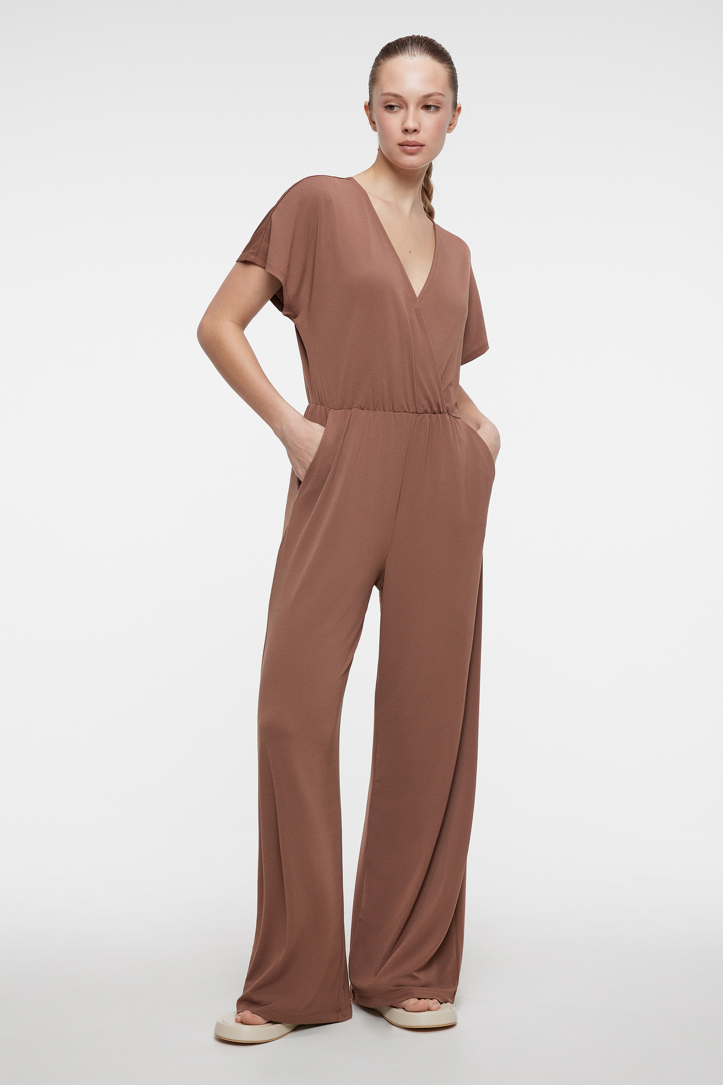 Комбинезон женский Befree 2321677792 коричневый XS