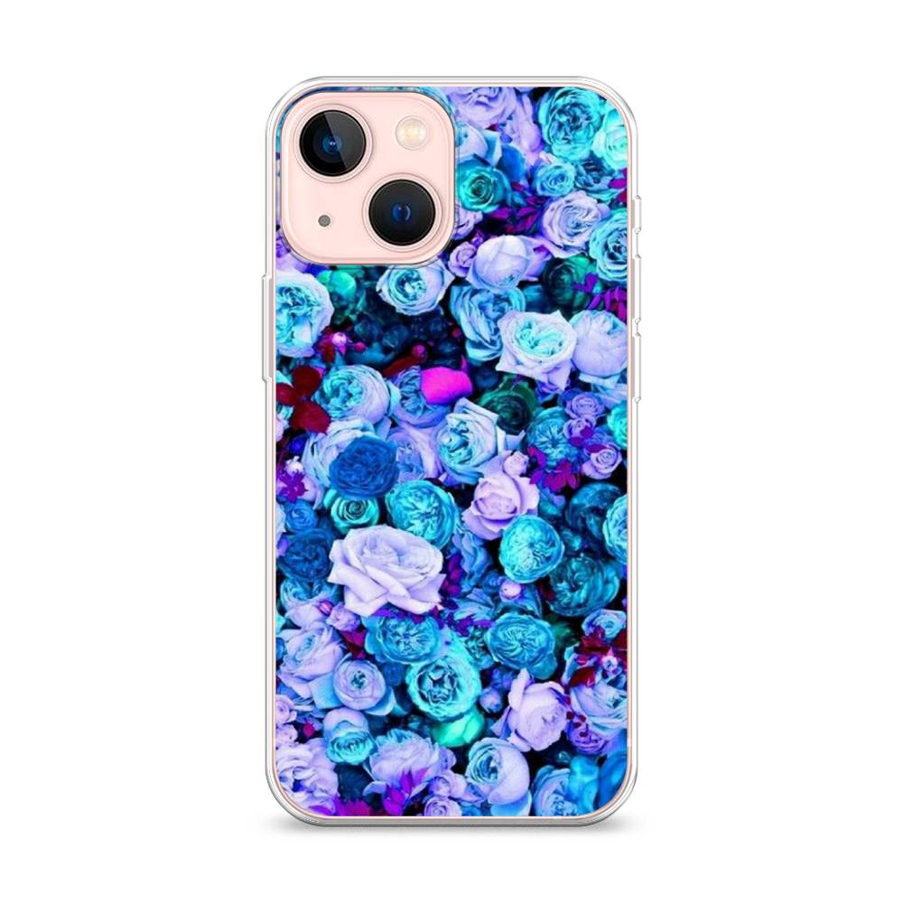 

Чехол для Apple iPhone 13 mini "Цветочный ковер", Фиолетовый, 14150-2