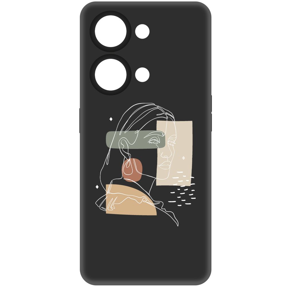 

Чехол-накладка Krutoff Soft Case Уверенность для OnePlus Nord 3 5G черный