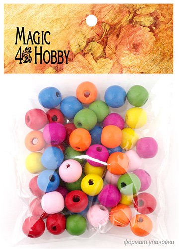 

Бусины Magic 4 Toys 40 г, (180+/-3 шт) 8 мм, отверстие 1,5 мм, Разноцветный, 40 г, (180+/-3 шт) 8 мм, отверстие 1,5 мм