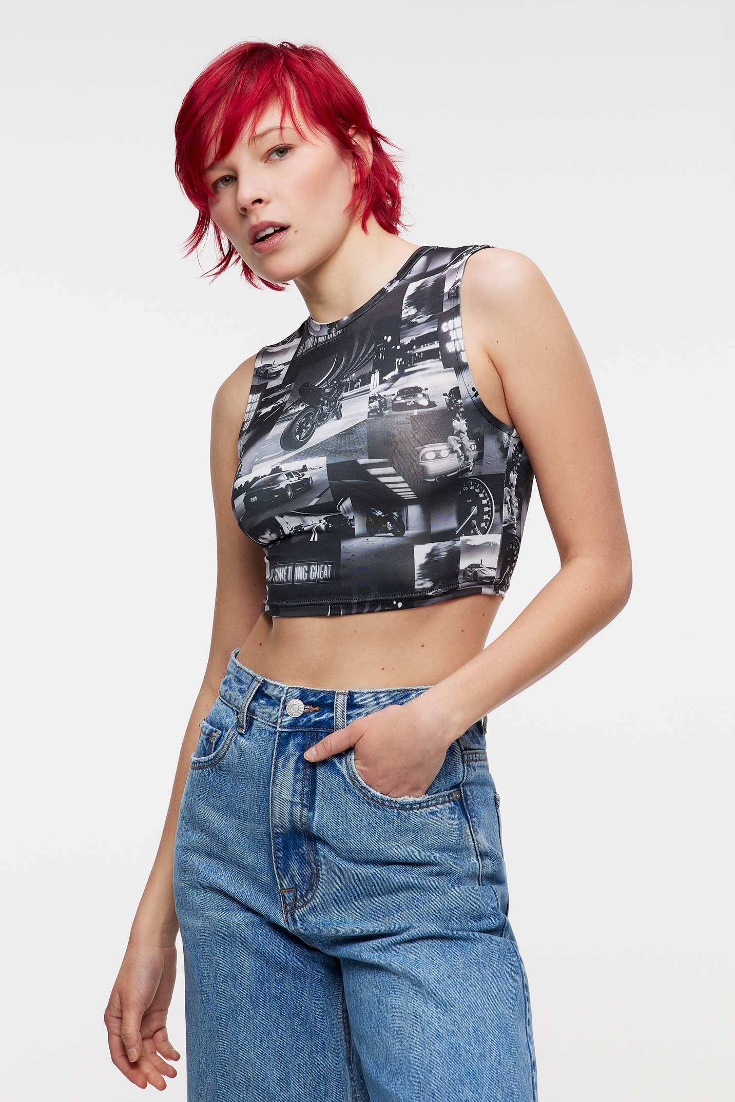 

Топ женский Befree 2321527441 черный L/XL, 2321527441
