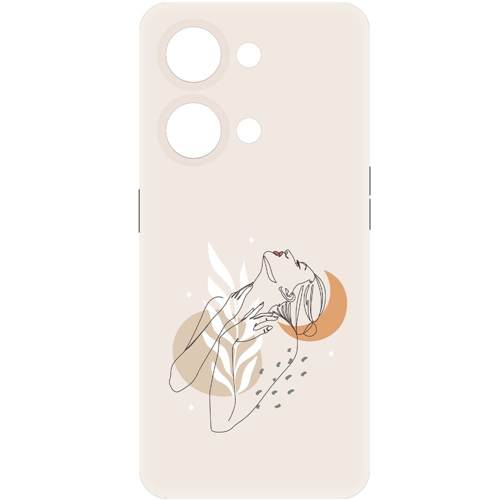 

Чехол-накладка Krutoff Soft Case Женственность для OnePlus Nord 3 5G черный