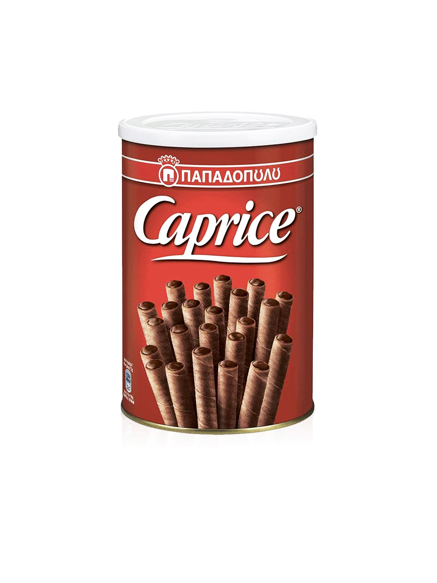 Вафельные трубочки Caprice с фундуком и какао-кремом, 10 шт по 115 г