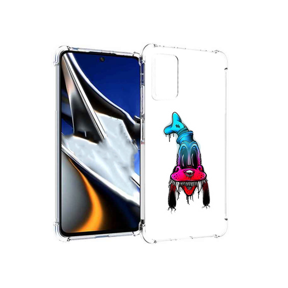 

Чехол MyPads Tocco для Xiaomi Poco X4 Pro 5G Гуффи, Прозрачный, Tocco