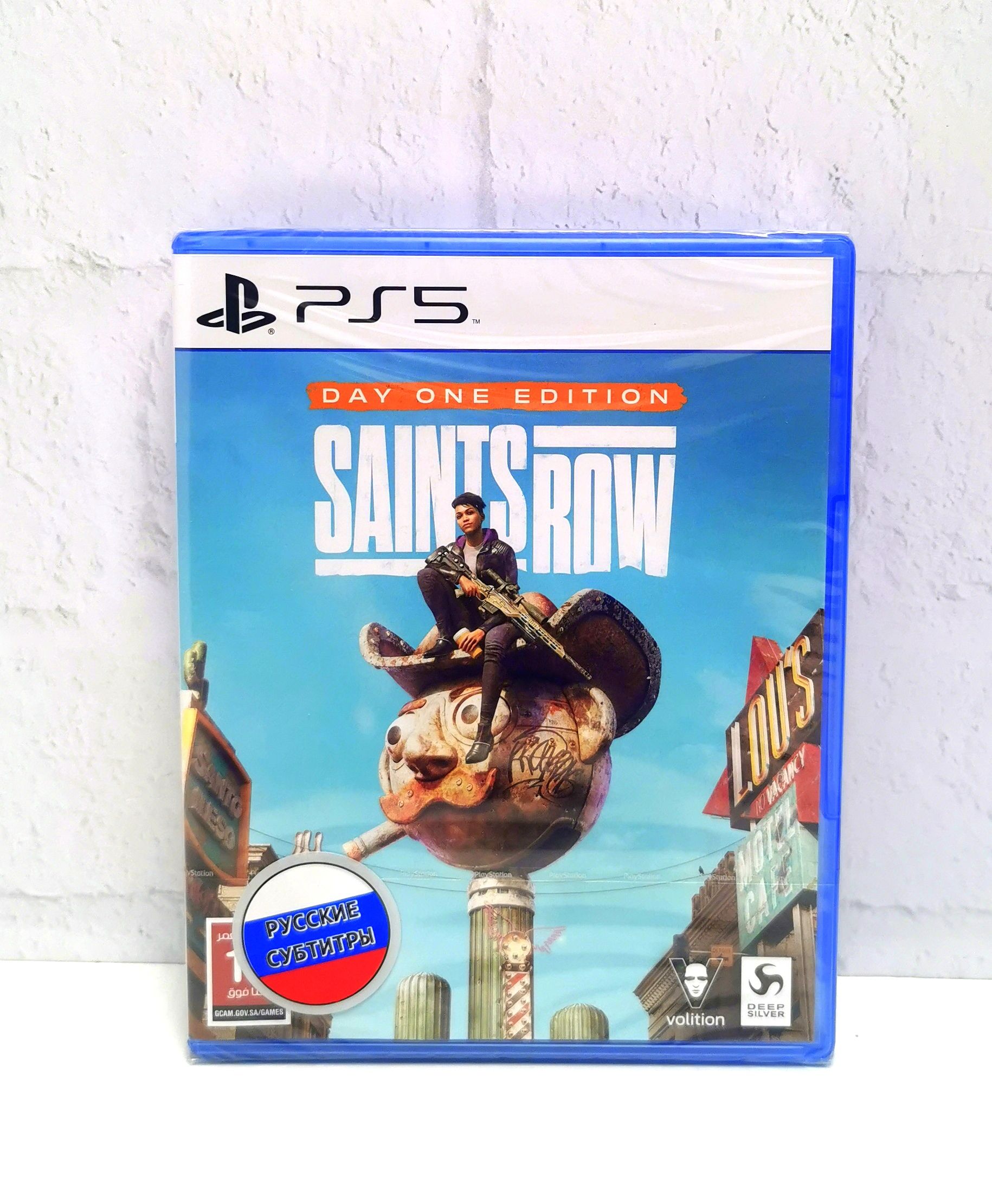 

Игра Saints Row Издание Первого Русские субтитры PS5, Saints Row Издание Первого Русские субтитры