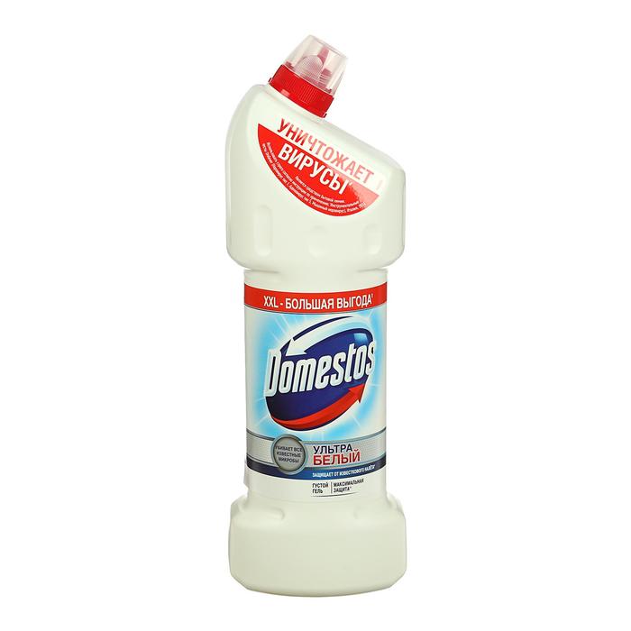 Чистящее средство для унитаза Domestos «Ультра белый», 1,5 л