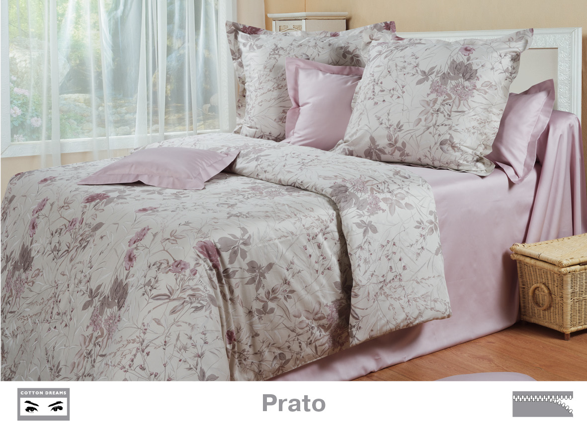 Постельное белье Cotton Dreams Prato 2х-спальный, наволочки 50x70