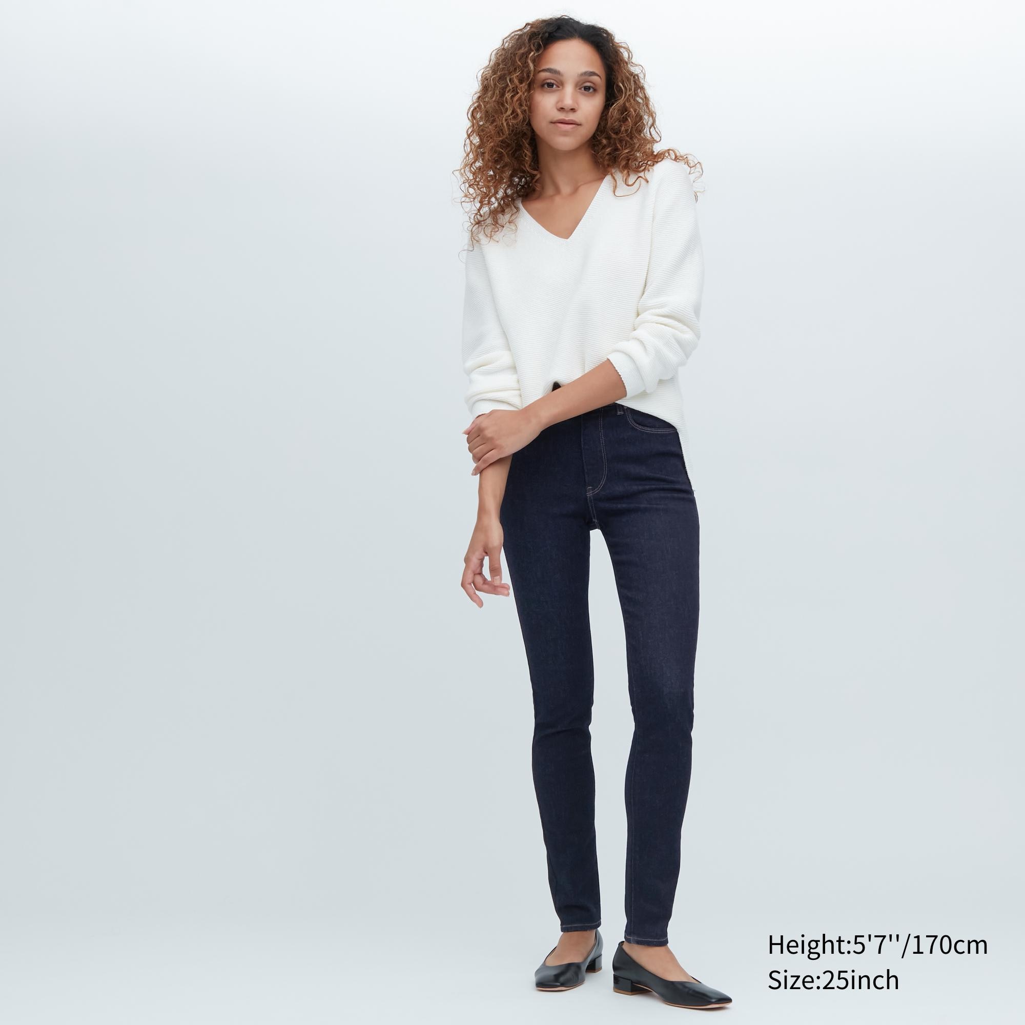 

Джинсы женские UNIQLO 453952COL69 синие 23/33 (доставка из-за рубежа), 453952COL69