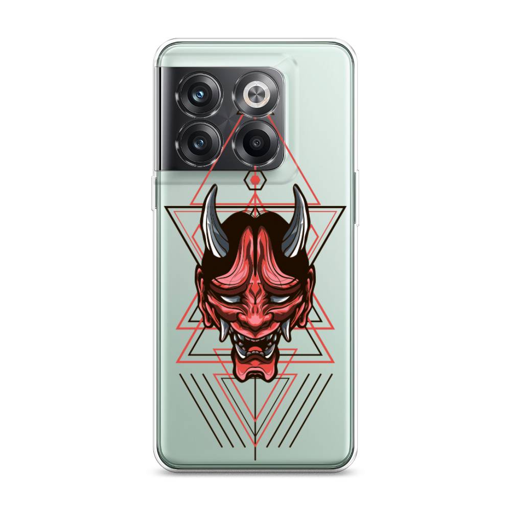 

Чехол на OnePlus Ace Pro "Hanya Oni mask", Серый;красный;черный, 153350-4