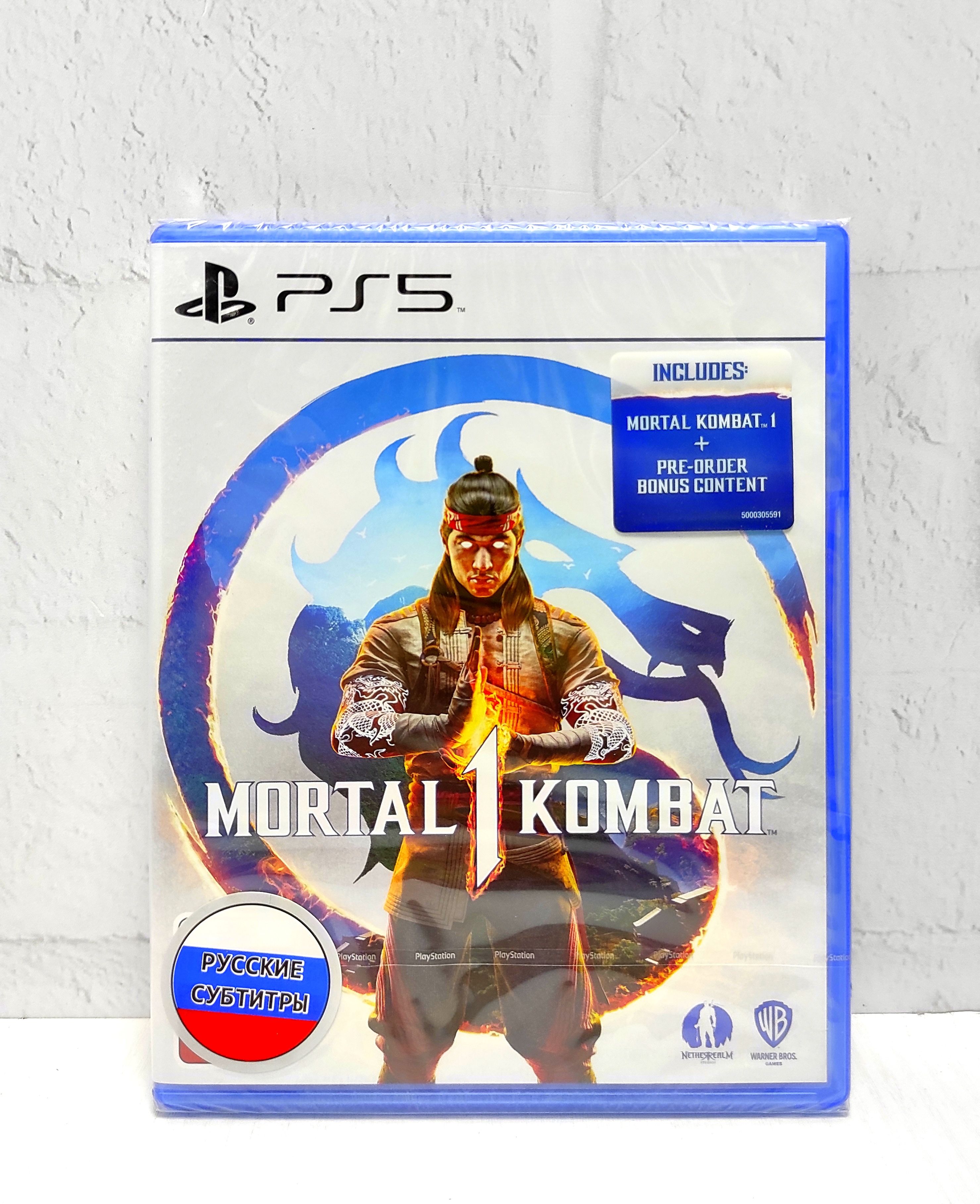 

Игра Mortal Kombat 1 Русские субтитры PS5, Mortal Kombat 1 Русские субтитры