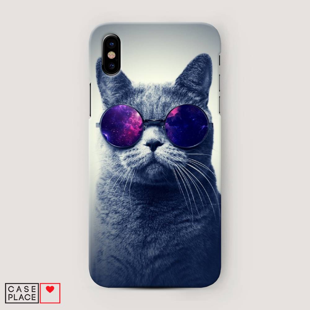 

Пластиковый чехол "Космический кот" на Apple iPhone XS Max (10S Max), 11920-1