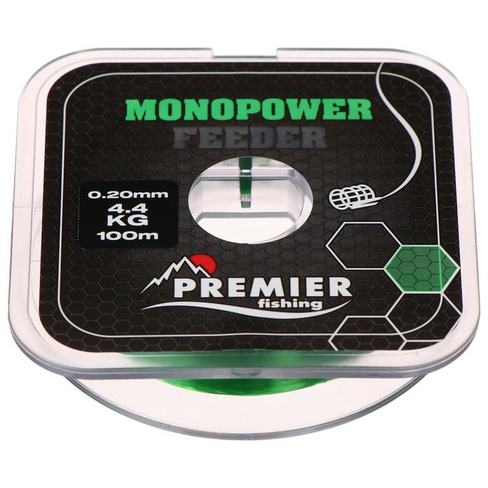 

Леска MONOPOWER Feeder, green, 0,20 мм/100 м