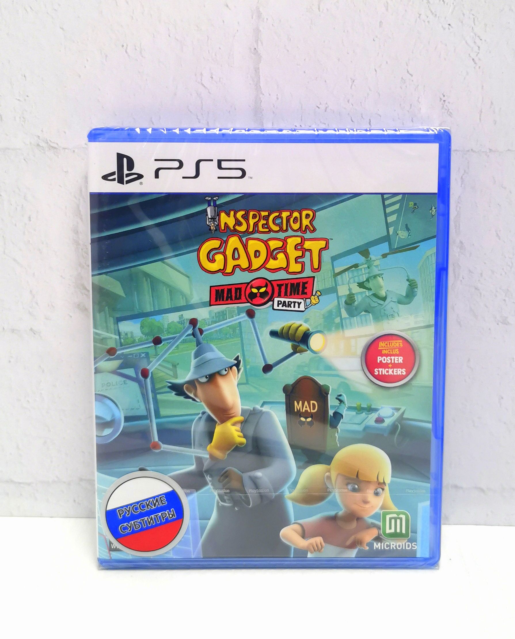 

Игра Inspector Gadget Mad Time Party Русские субтитры PS5, Inspector Gadget Mad Time Party Русские субтитры