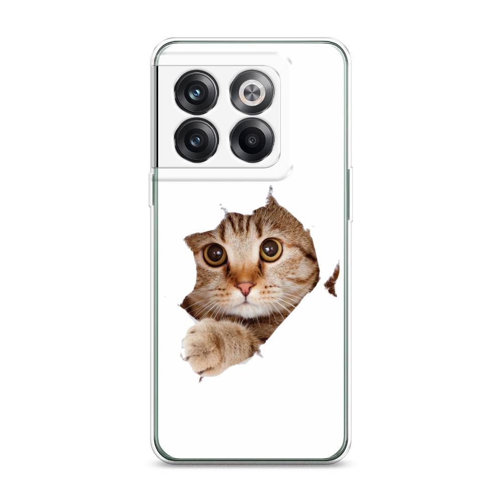 

Чехол на OnePlus Ace Pro "Кот и бумага", Белый;коричневый, 153350-1