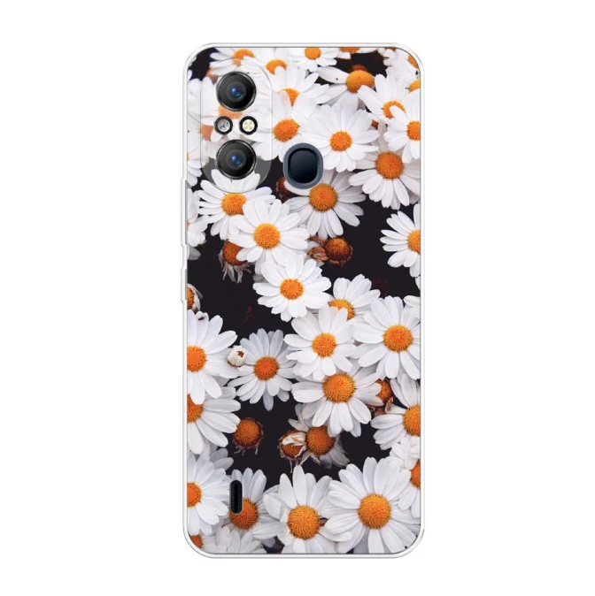 

Чехол Awog на Itel A49 "Ромашковое поле", Разноцветный, 3200750-4