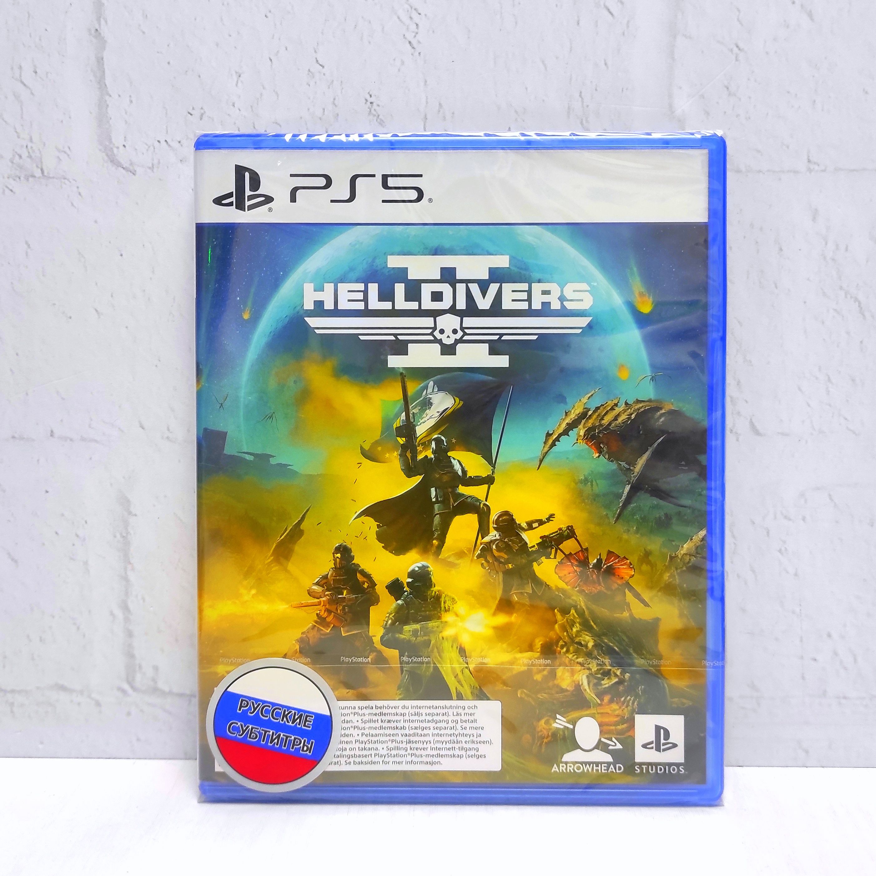 

Игра Helldivers 2 (II) Русские субтитры PS5, Helldivers 2 (II) Русские субтитры