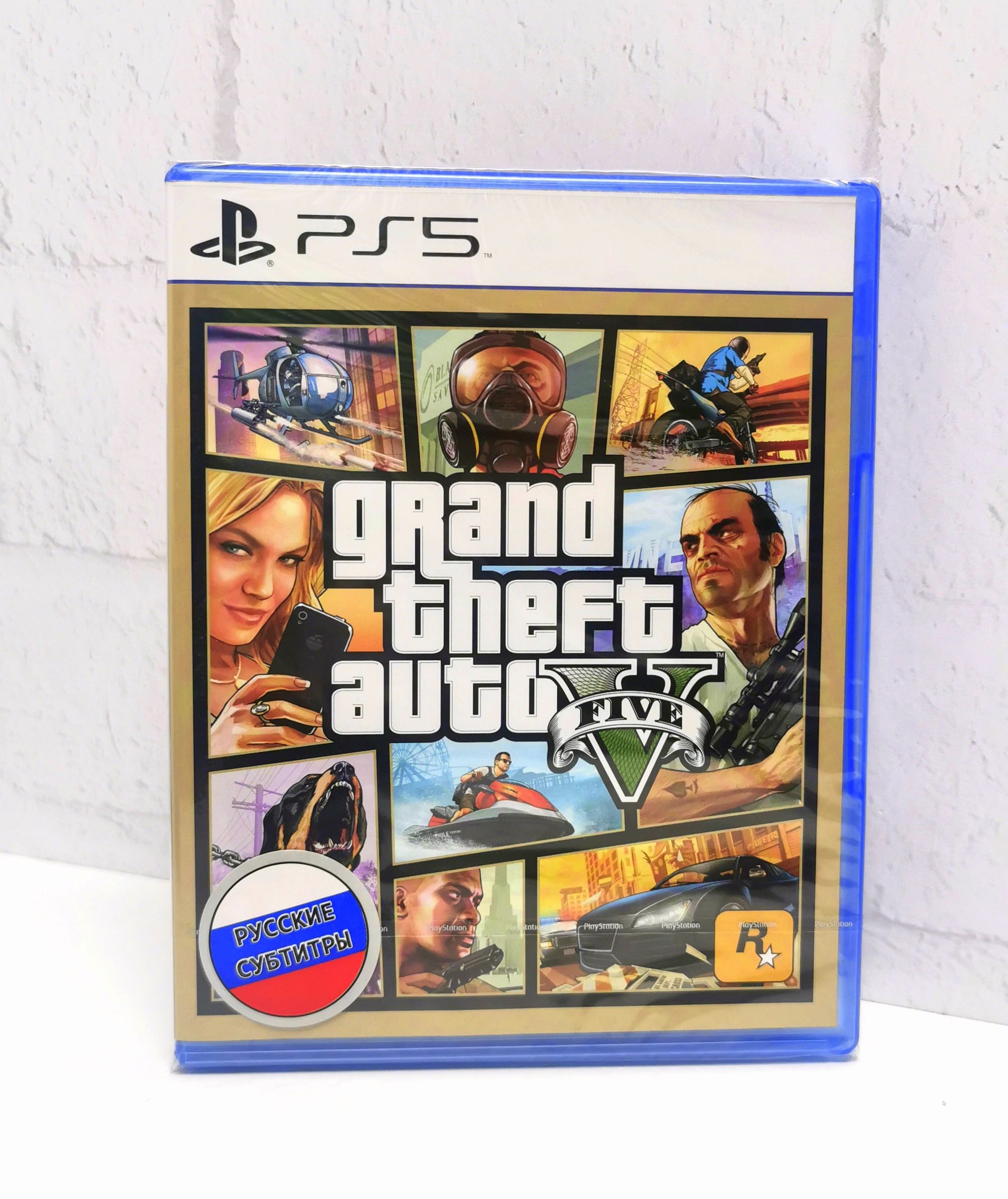 

Игра Grand Theft Auto V GTA 5 Русские субтитры PS5, Grand Theft Auto V GTA 5 Русские субтитры