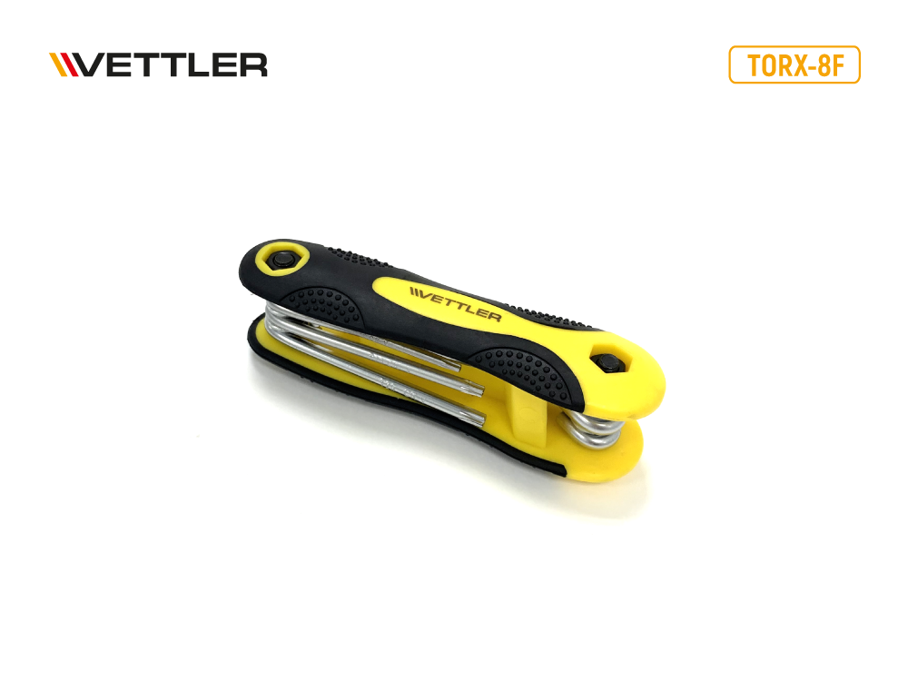 

VETTLER Набор ключей угловых TORX 8пр складной VETTLER