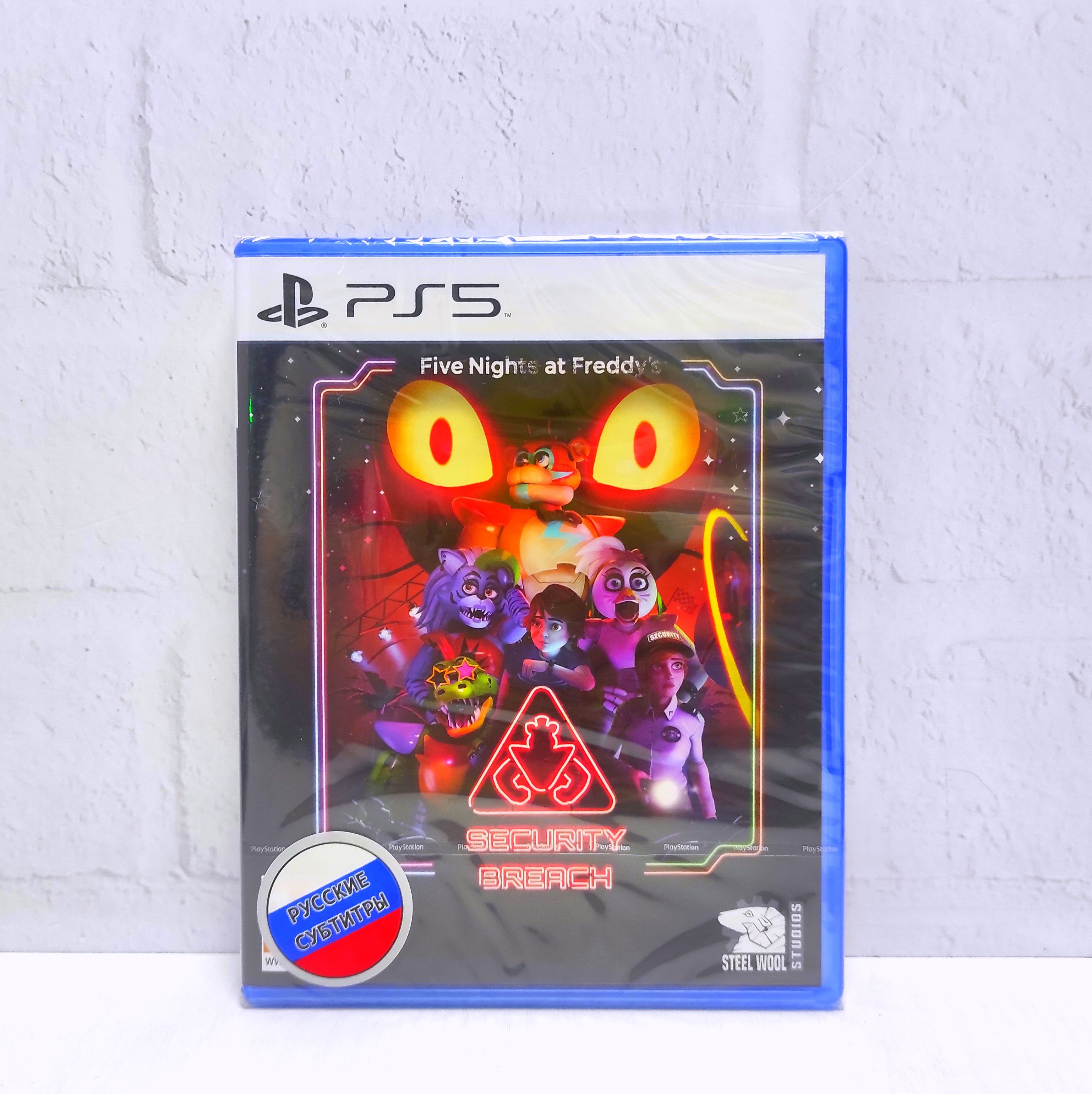 

Игра Five Nights at Freddys Security Breach Русские субтитры PS5, Five Nights at Freddys Security Breach Русские субтитры