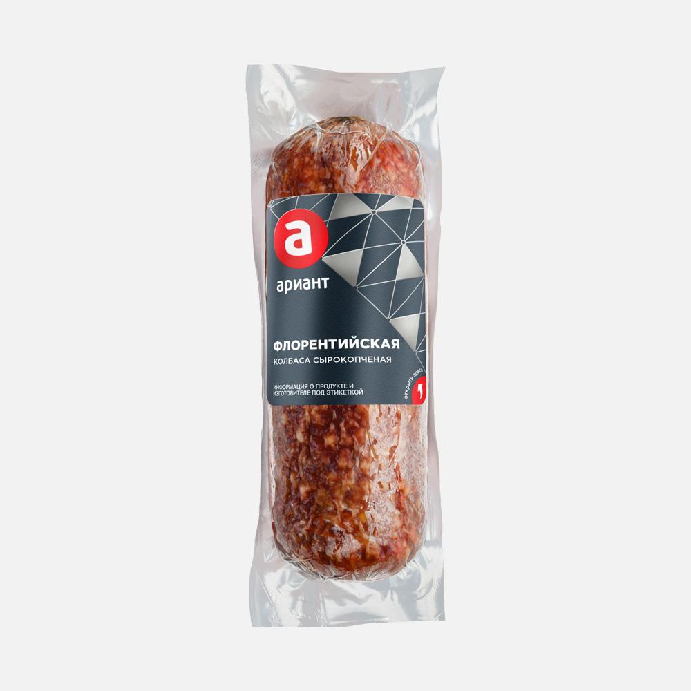 

Колбаса сырокопченая Ариант Флорентийская, 200 г