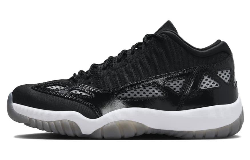 

Кроссовки унисекс Jordan Air Jordan 11 Low IE черные 45.5 EU, Черный, Air Jordan 11 Low IE