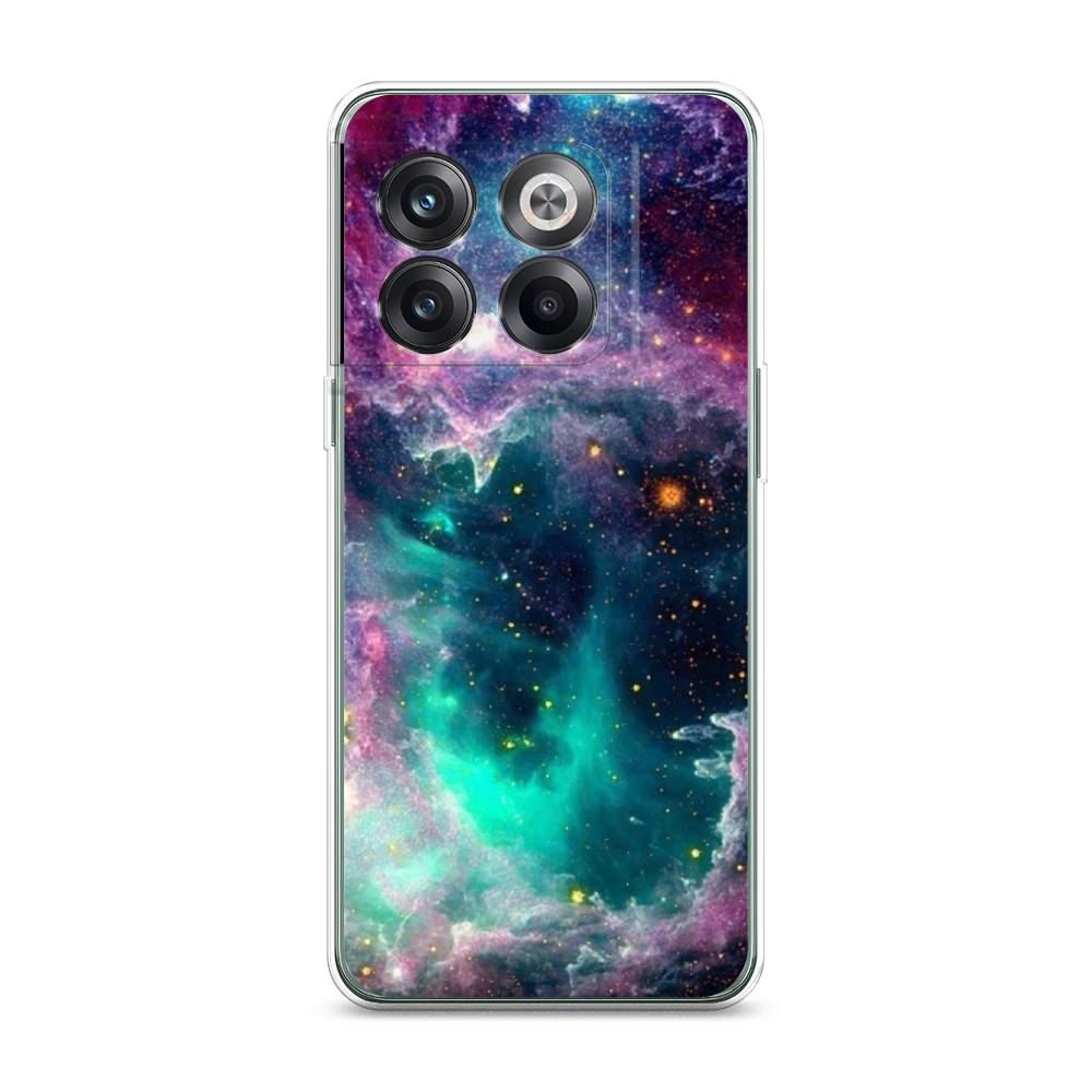 

Чехол на OnePlus Ace Pro "Звездные облака", Розовый;бежевый, 153350-2