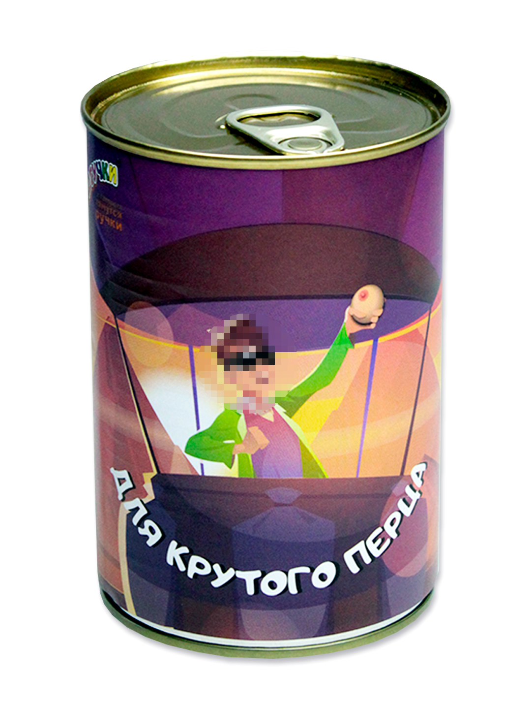 

Игрушка антистресс Штучки, к которым тянутся ручки в подарочной упаковке Крутому, Сиська антистресс в банке