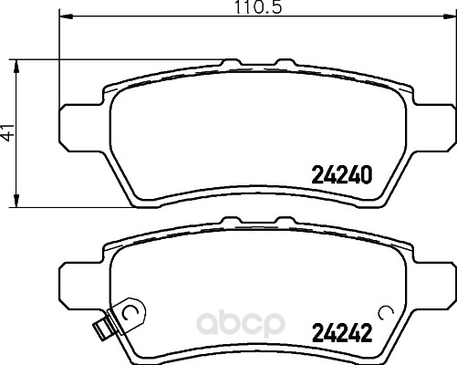 

Тормозные колодки HELLA PAGID/BEHR 8db355028331