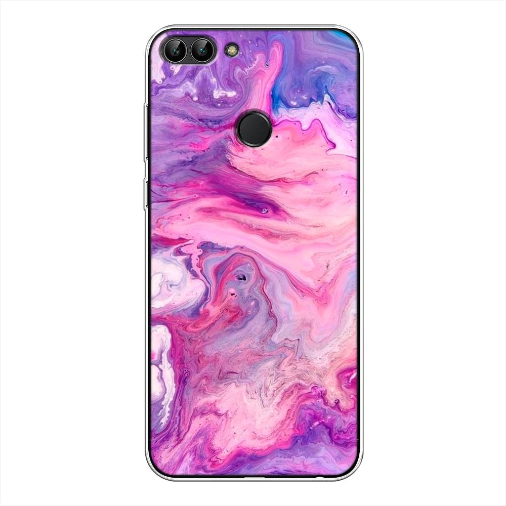 

Чехол на Huawei P Smart "Нежно-розовая абстракция", Розовый, 64050-3