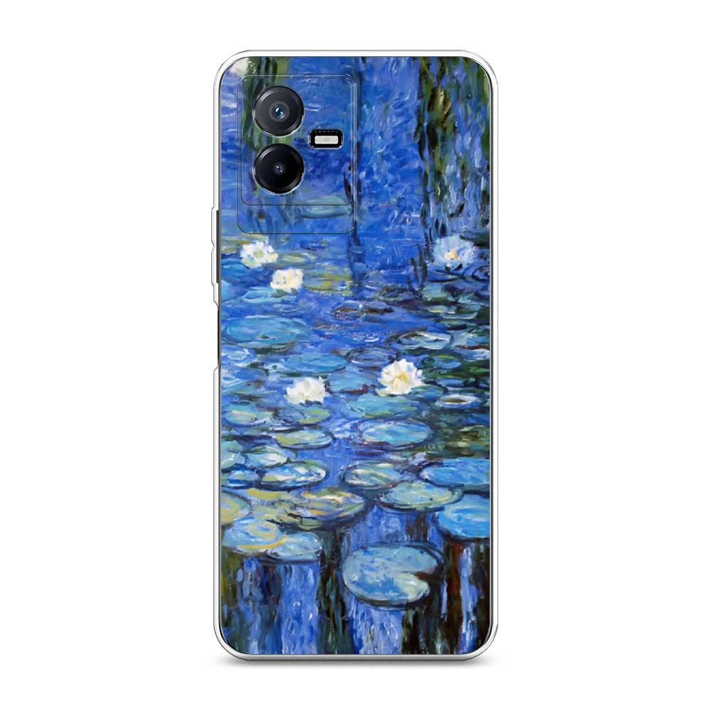 

Чехол для Vivo Y73t "Нарисованный пруд", Синий;зеленый, 268050-4