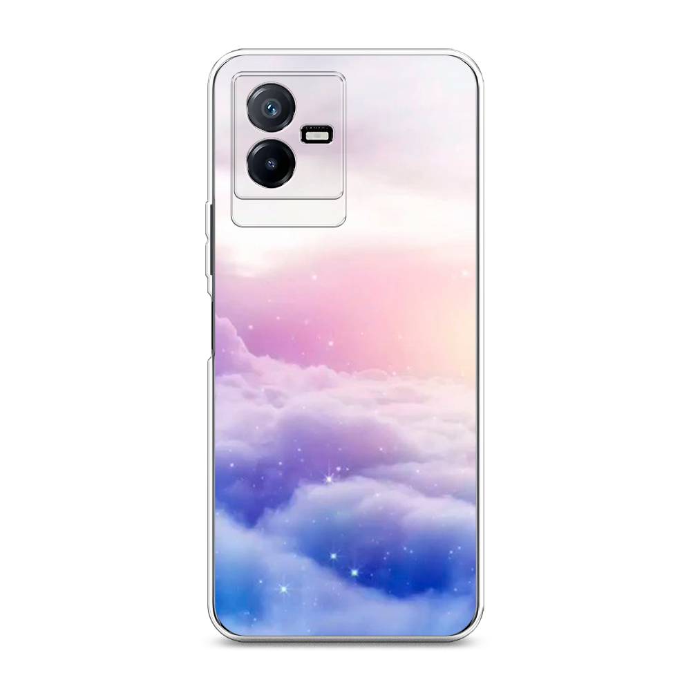 

Чехол для Vivo Y73t "Небеса", Голубой;белый;розовый, 268050-2