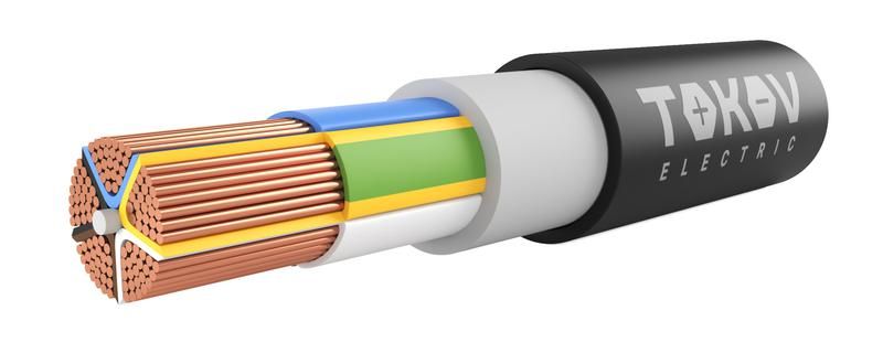 Кабель TOKOV ELECTRIC ВВГнг(А)-LS 4х95 МС (N) 1кВ (м) 000015974