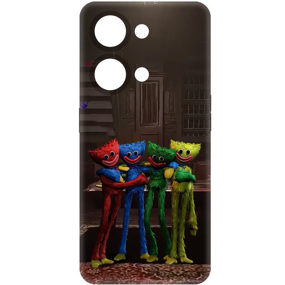 

Чехол-накладка Krutoff Soft Case Хаги Ваги - Мини-Хаги для OnePlus Nord 3 5G черный