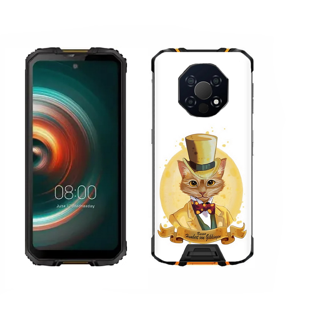 

Чехол MyPads Tocco для Oukitel WP13 кот юрист, Прозрачный, Tocco