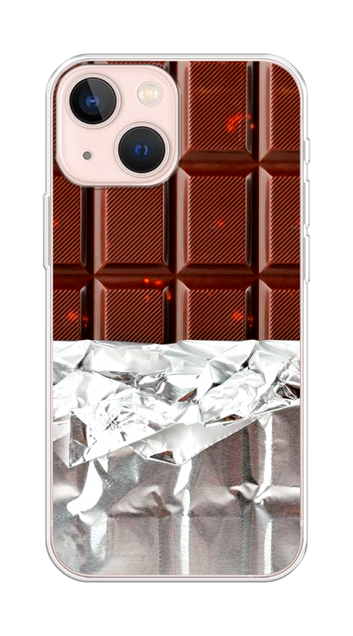 

Чехол на Apple iPhone 13 mini "Шоколад в обертке", Коричневый, 14150-6