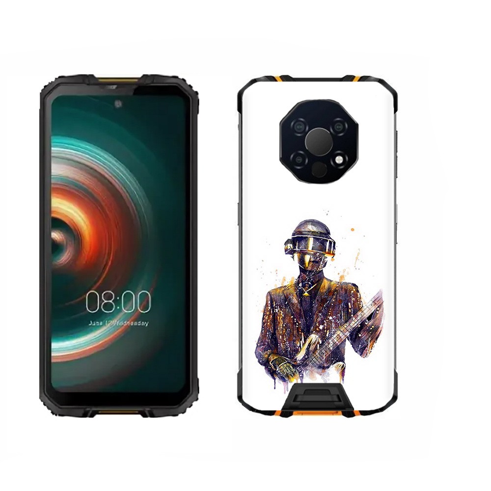 

Чехол MyPads Tocco для Oukitel WP13 космо-гитарист, Прозрачный, Tocco