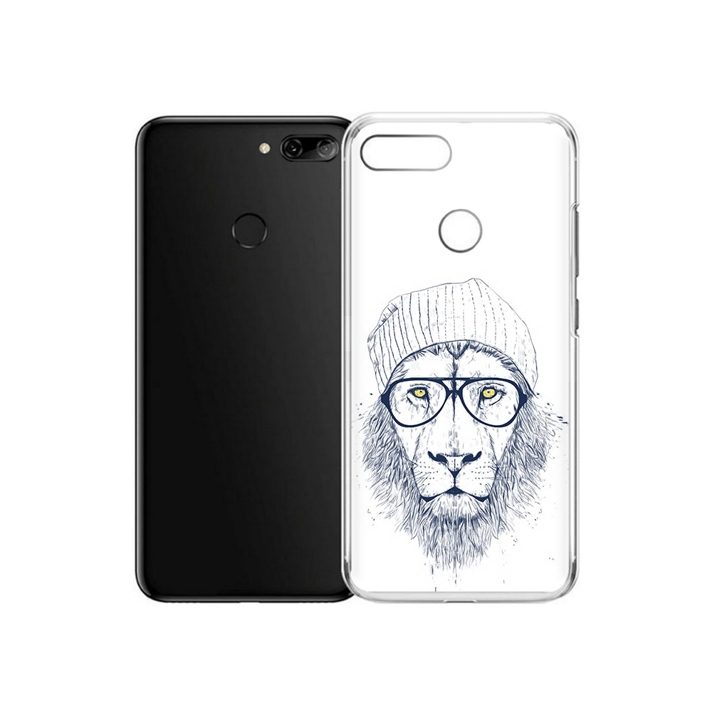 

Чехол MyPads Tocco для Alcatel 1S хиппи лев (PT227137.662.663), Прозрачный, Tocco
