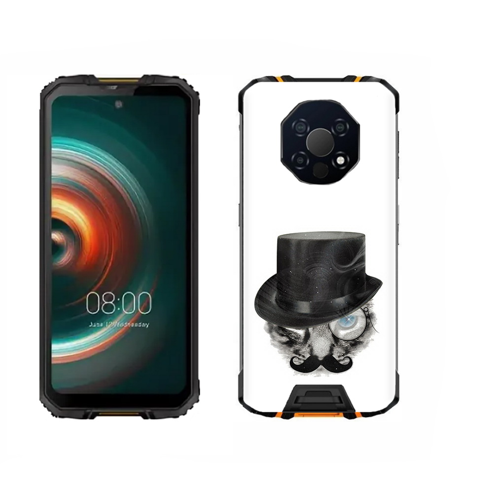 

Чехол MyPads Tocco для Oukitel WP13 интелегентный кот, Прозрачный, Tocco