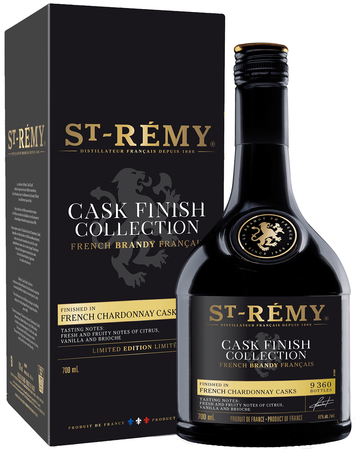 

Бренди Saint-Remy Cask Finish Collection Chardonnay Cask (gift box)