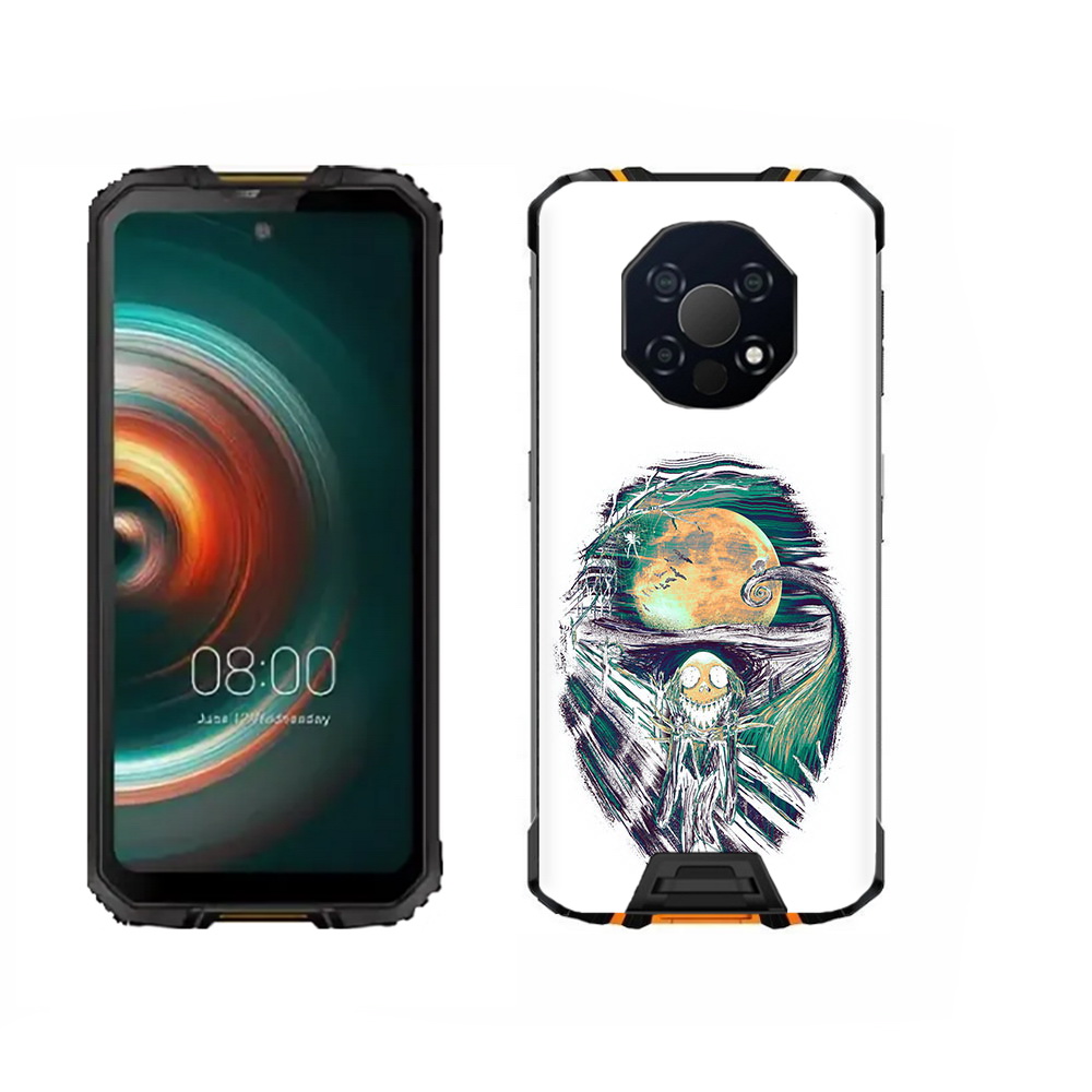 

Чехол MyPads Tocco для Oukitel WP13 зубастое существо абстракция, Прозрачный, Tocco