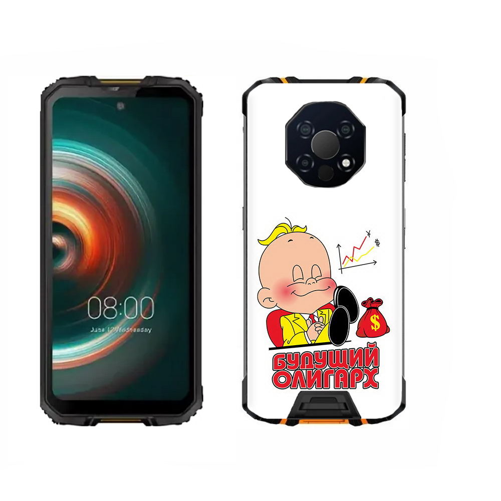 

Чехол MyPads Tocco для Oukitel WP13 Будущий олигарх, Прозрачный, Tocco
