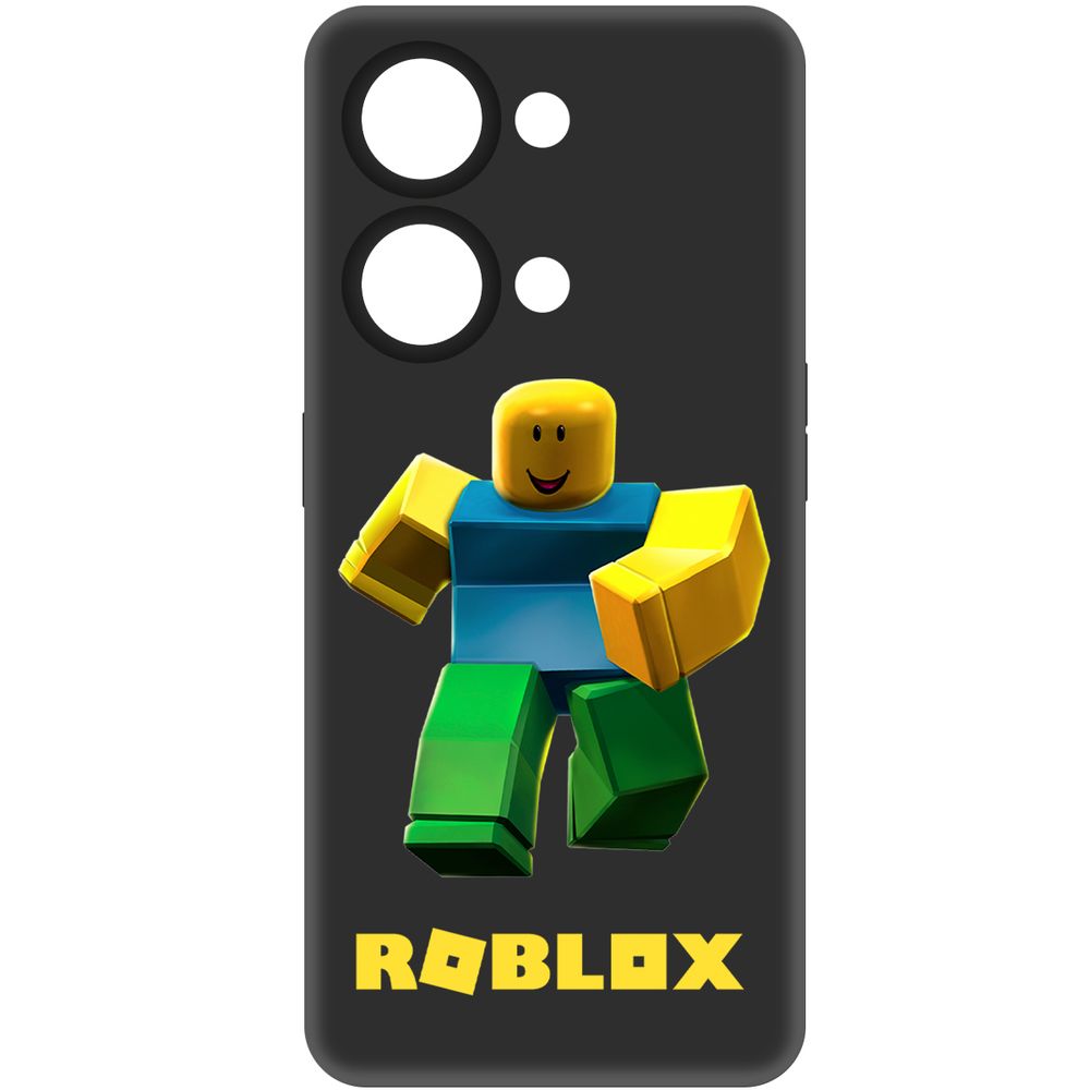 

Чехол-накладка Krutoff Soft Case Roblox-Классический Нуб для OnePlus Nord 3 5G черный