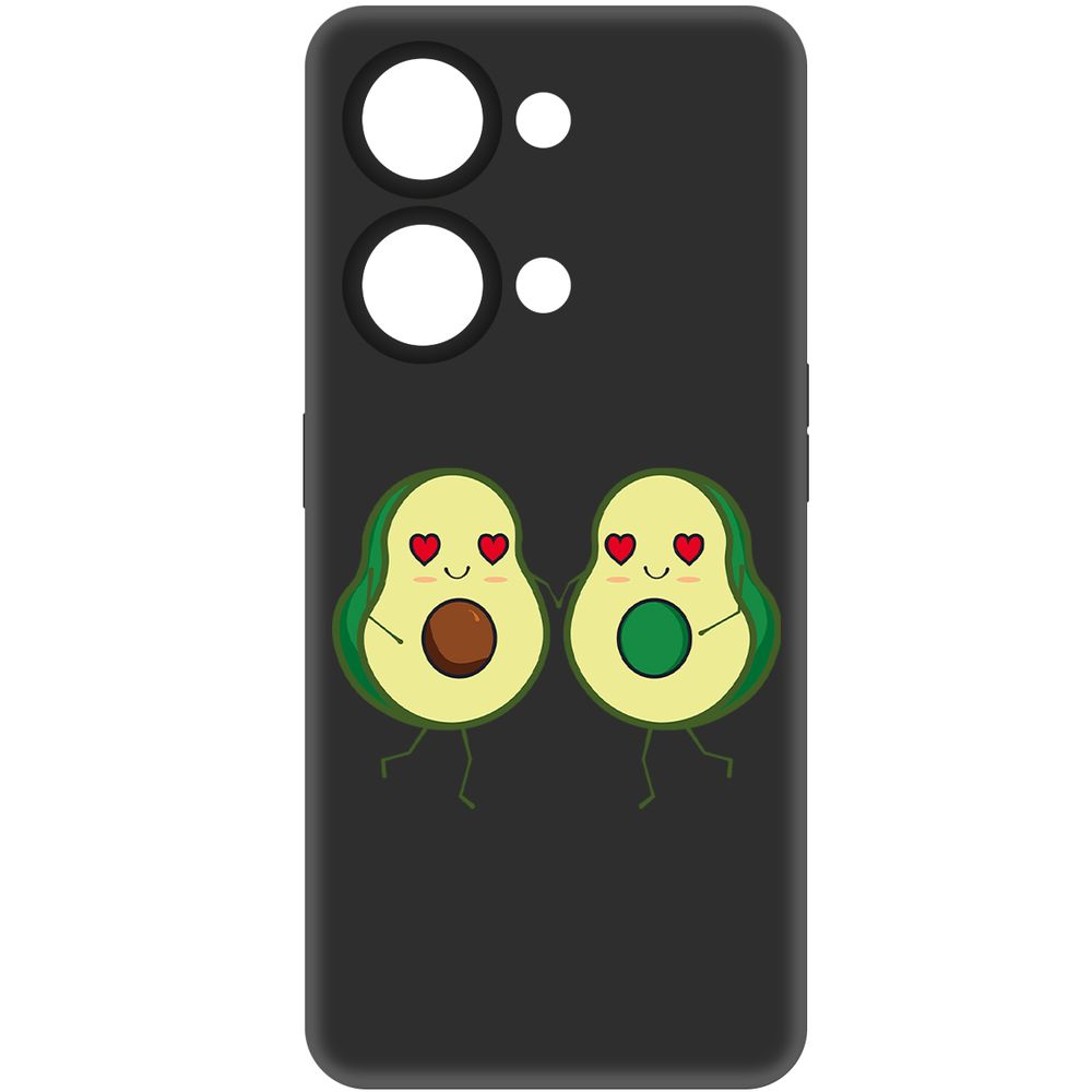 

Чехол-накладка Krutoff Soft Case Авокадо Пара для OnePlus Nord 3 5G черный