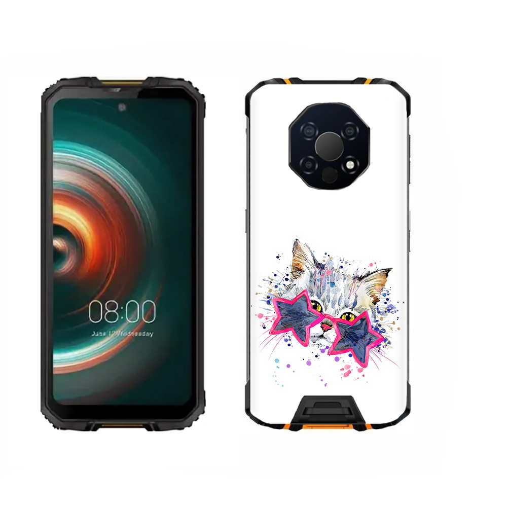 

Чехол MyPads Tocco для Oukitel WP13 звездные очки, Прозрачный, Tocco