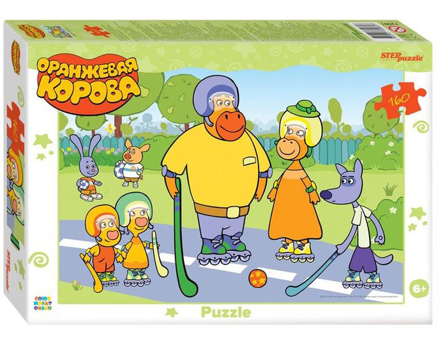 

Пазл Step Puzzle 160 Оранжевая корова 72081, 72081