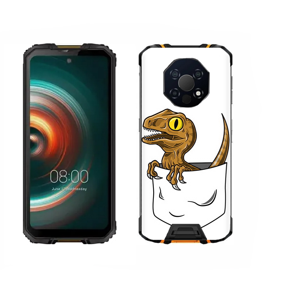 

Чехол MyPads Tocco для Oukitel WP13 динозавр в кармане, Прозрачный, Tocco
