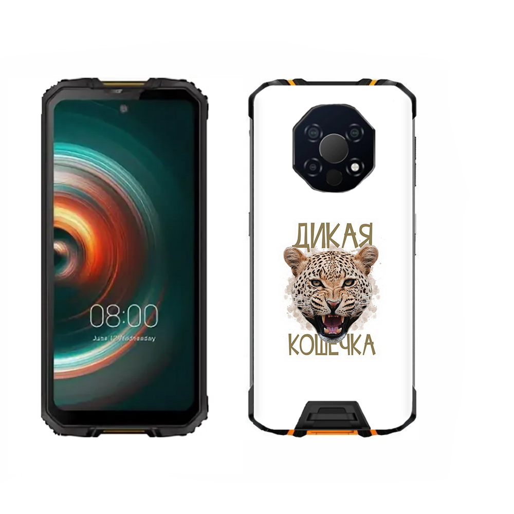 

Чехол MyPads Tocco для Oukitel WP13 дикая кошечка, Прозрачный, Tocco