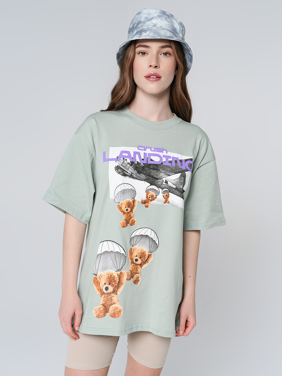 

Футболка женская ТВОЕ 88341 зеленая XS, 88341