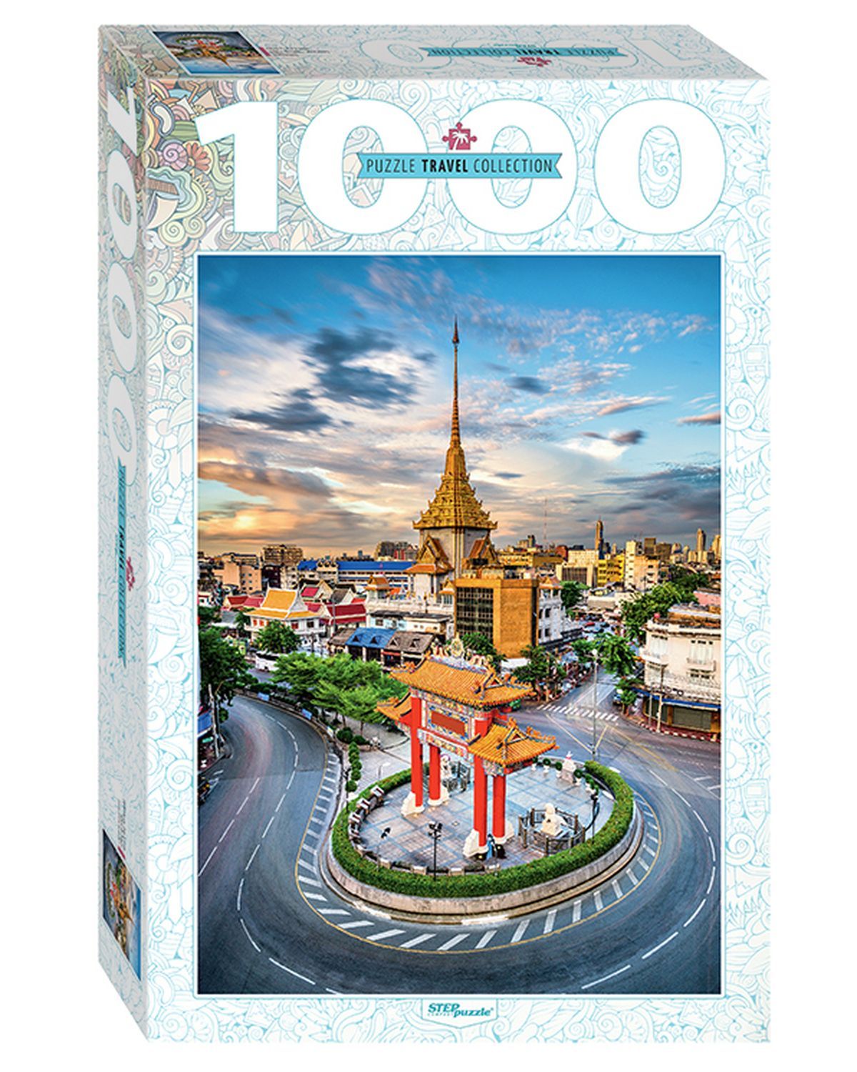 

Пазл Step Puzzle Тайланд. Бангкок. Чайна-таун 79148, 1000 дет., 79148